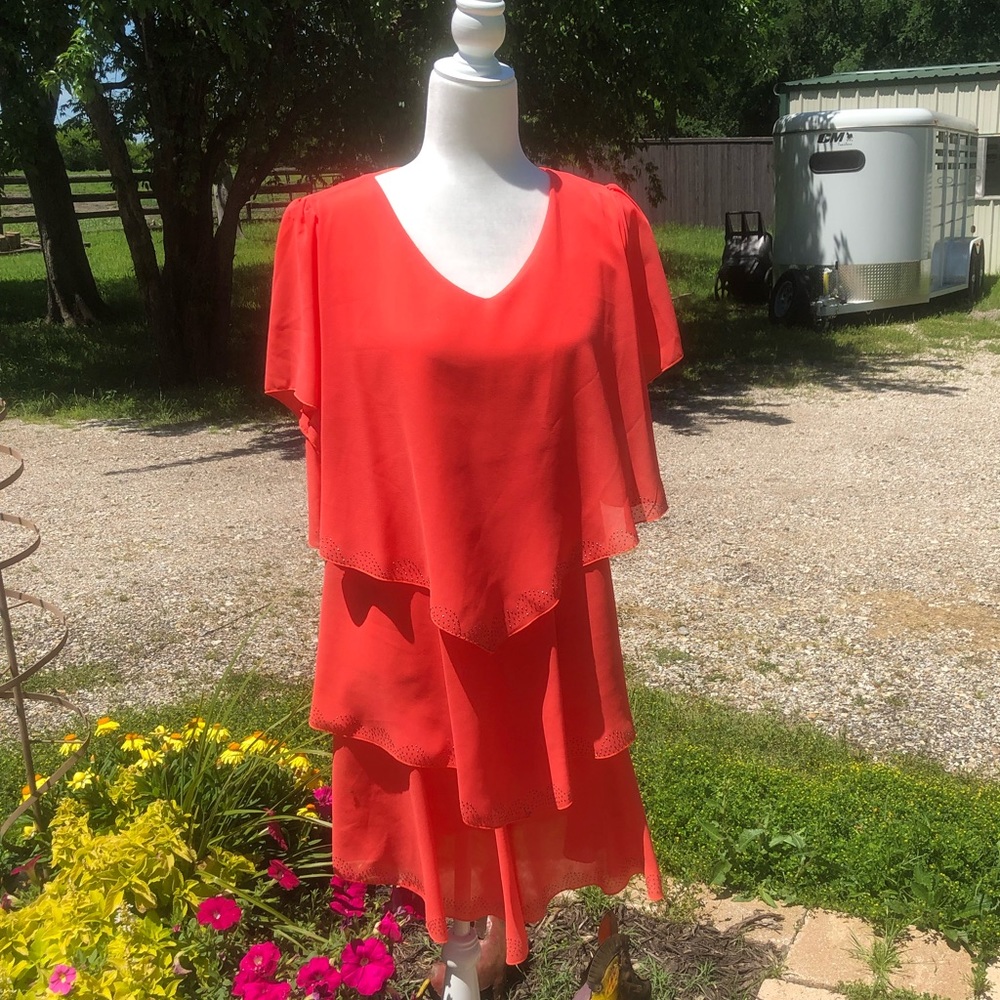 Coral dress XL